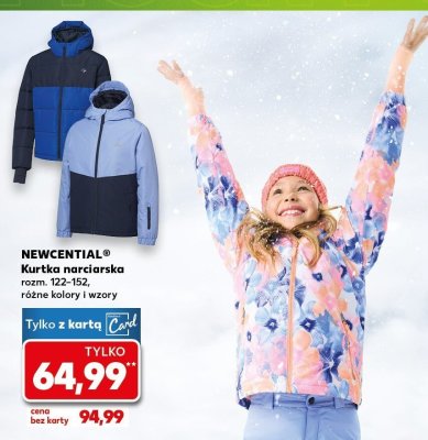 Kurtka narciarska NEWCENTIAL® rozm. 122-152, różne kolory i wzory promocja w Kaufland
