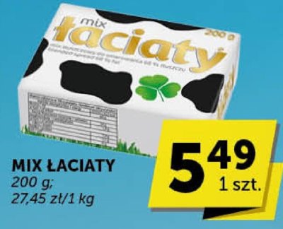 Mix laciaty promocja w Groszek