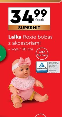 Lalka Roxie bobas z akcesoriami Ele Fun promocja w Biedronka