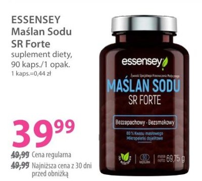 Suplement diety Maślan Sodu SR Forte promocja w Hebe