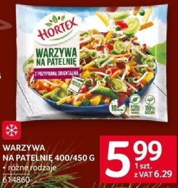 Warzywa na patelnię Hortex 400/450 g promocja w Selgros