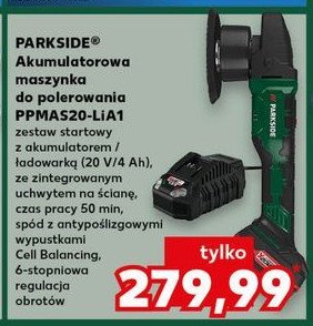 Maszynka do polerowania ppmas20 Parkside promocja w Kaufland