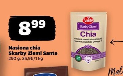 Nasiona chia Skarby Ziemi  promocja w Netto