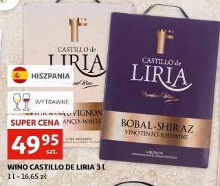 Wino Castillo de liria bobal-shiraz promocja