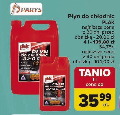 Płyn do chłodnic g12+ Plak promocja