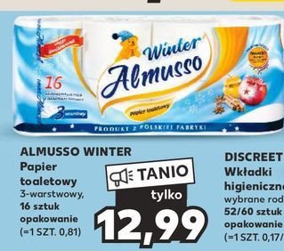 Papier toaletowy winter Almusso promocja