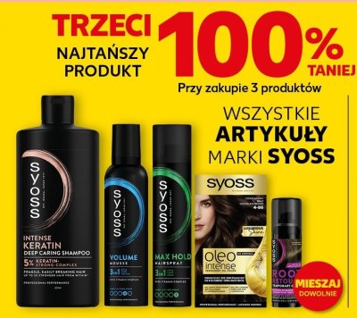 Wszystkie artykuły Syoss  promocja w Kaufland