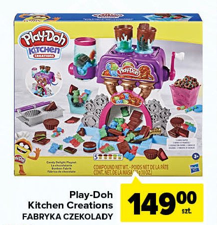 Ciastolina fabryka czekolady Play-doh kitchen creations promocje