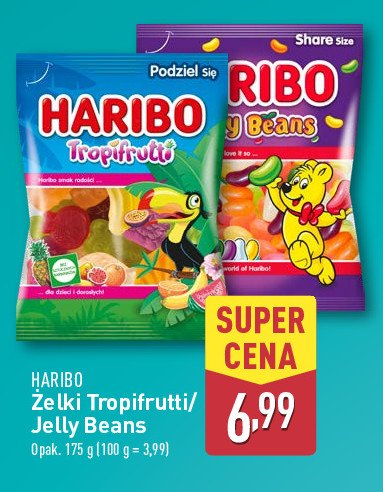 Żelki Haribo jelly beans promocja w Aldi