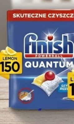 Tabletki do zmywarki Quantum Lemon 150 promocja w Media Expert