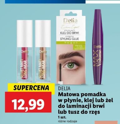 Pomadka 101 Delia velvet matt long wear promocja