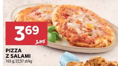 Pizza z salami pieczywo promocja w Stokrotka
