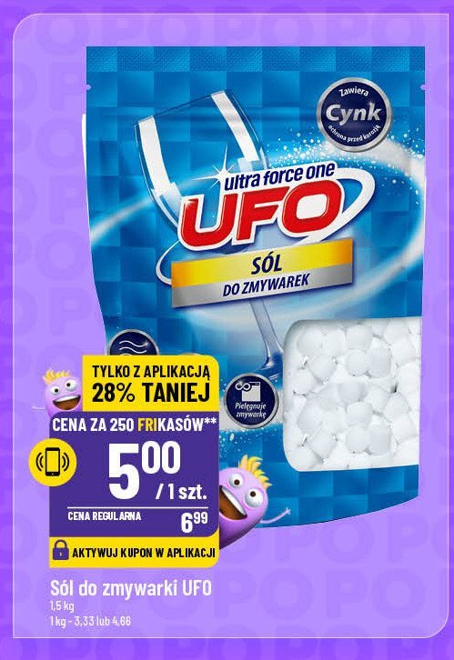 Sól do zmywarki Ufo promocja