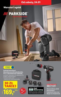 Akumulatorowa wiertarko-wkrętarka 12 V z 2 akumulatorami i ładowarką Parkside Performance promocja w Lidl
