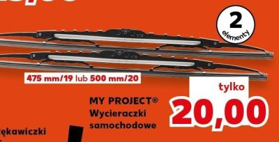 Wycieraczki samochodowe  promocja w Kaufland