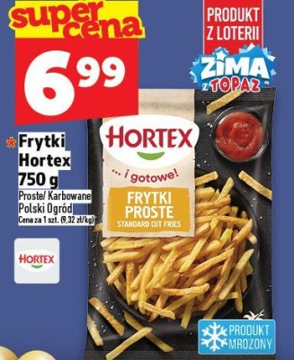Frytki Hortex 750 g promocja w TOPAZ