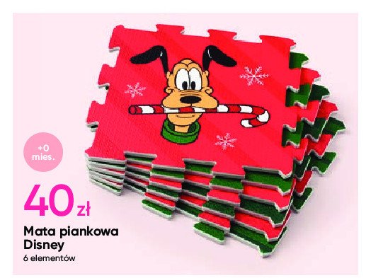 Mata piankowa pluto 6 el. promocja w Pepco