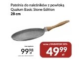 Patelnia z pow艂oka qualum basic stone 28 cm Ambition promocja