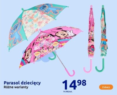 Parasol dziecięcy różne warianty Action promocja w Action