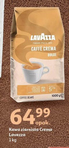 Kawa Lavazza caffe crema dolce promocja