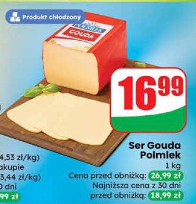Ser Gouda Polmlek promocja w Dino