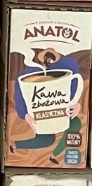 Kawa zbożowa klasyczna expre Anatol promocja w Auchan