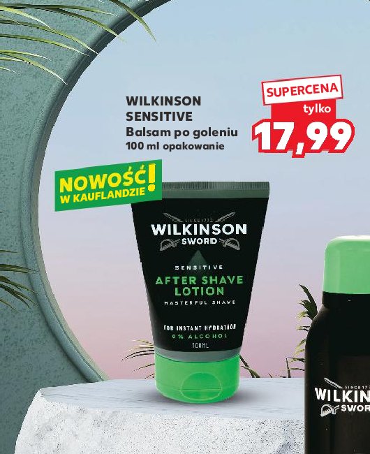Balsam po goleniu sensitive Wilkinson sword promocja