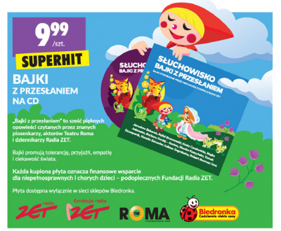 S艂uchowisko. bajki z przes艂aniem promocja