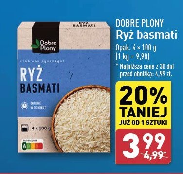 Ryż basmati Dobre plony promocja