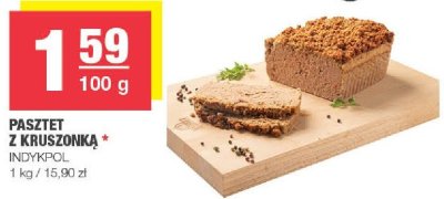 Pasztet z kruszonką Indykpol promocja w SPAR