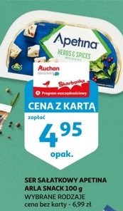 Ser feta herbs & spices Arla apetina snack promocja