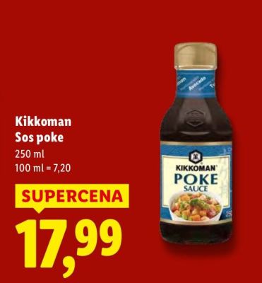 Sos poke  promocja w Lidl