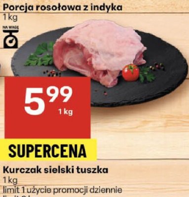 Porcja rosołowa z indyka promocja w Delikatesy Centrum