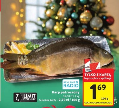 Karp patroszony promocja w Intermarche