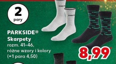 Skarpety PARKSIDE 2 pary promocja w Kaufland