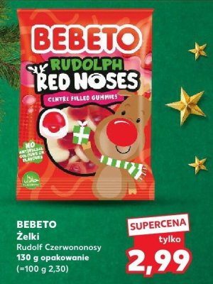Żelki Rudolf Czerwononosy promocja w Kaufland
