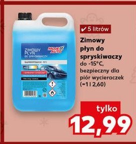 Płyn zimowy do spryskiwaczy Moje auto promocja