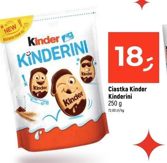 Ciastka Kinder kinderini promocja w Dealz