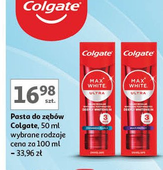 Pasta do zębow Colgate max white ultra freshness pearls promocja