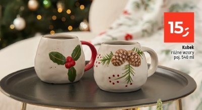 Kubek różne wzory poj. 540 ml promocja w Dealz