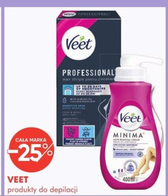 Produkty do depilacji VEET promocja w Super-Pharm