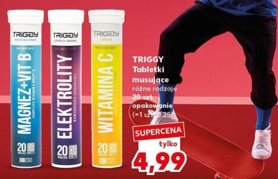 Tabletki musujące różne rodzaje promocja w Kaufland