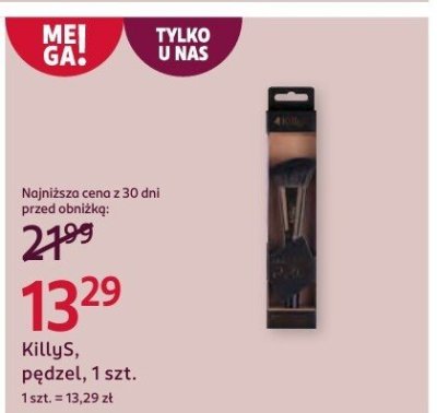 Pędzel promocja w Rossmann