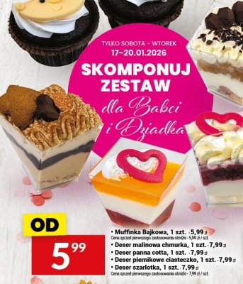 Deser panna cotta chmurka promocja w Twój Market