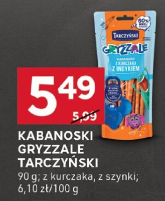 Kabanosy gryzzale tarczyński promocja w Stokrotka