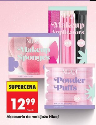 Akcesoria do makijażu  promocja w Biedronka