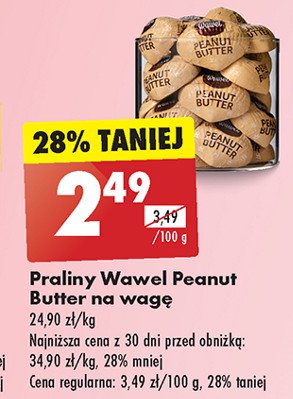 Cukierki Wawel peanut butter promocja
