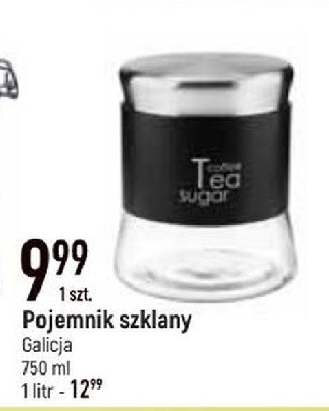 Pojemnik szklany 750 ml Galicja promocja