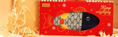 Skarpety prezentowe Karp wigilijny, rozm. 40-45, 1 para Soxo promocja w Rossmann