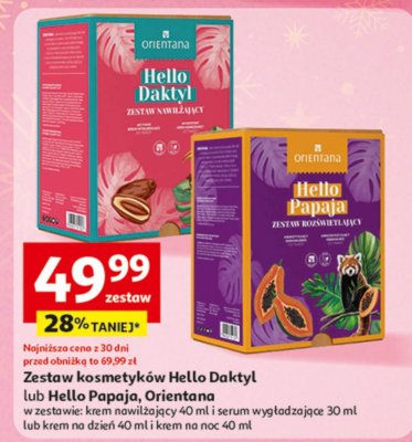 Zestaw kosmetyków Hello Daktyl Orientana promocja w Auchan